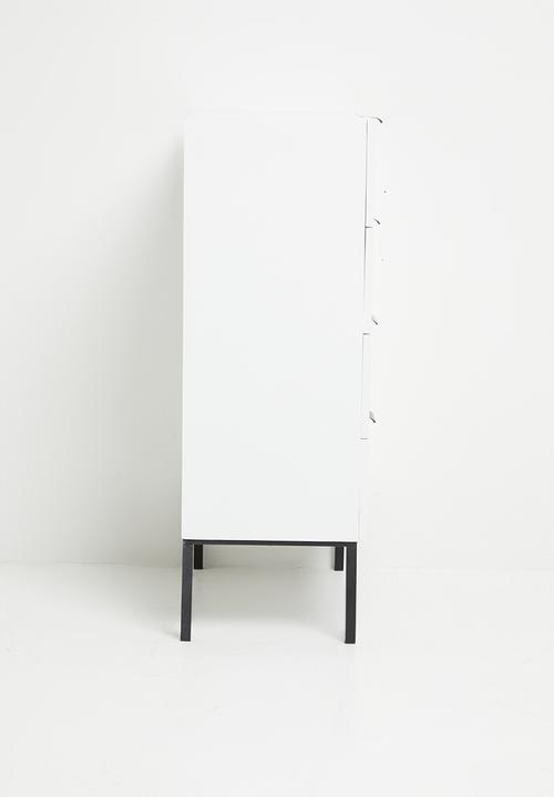 Sixth Floor - Carlo 4 drawer - Off White