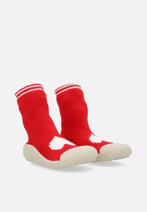 Pop Candy - Sock boot - red