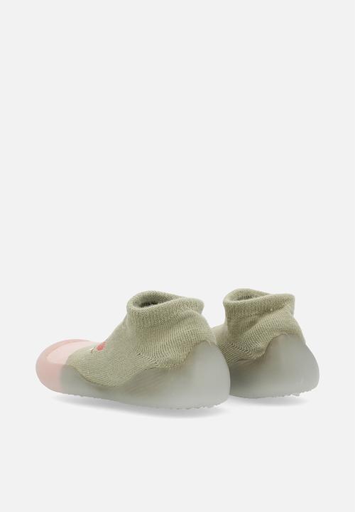 Pop Candy - Sock boot - green & pink