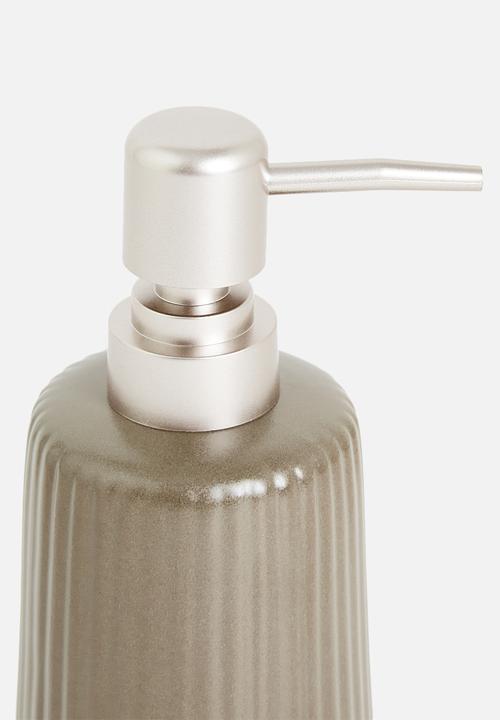 Bathroom Solutions - Ribby soap dispensar - brown