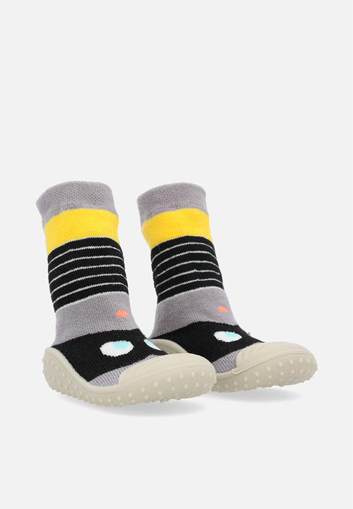 Pop Candy - Sock boot - grey/multi