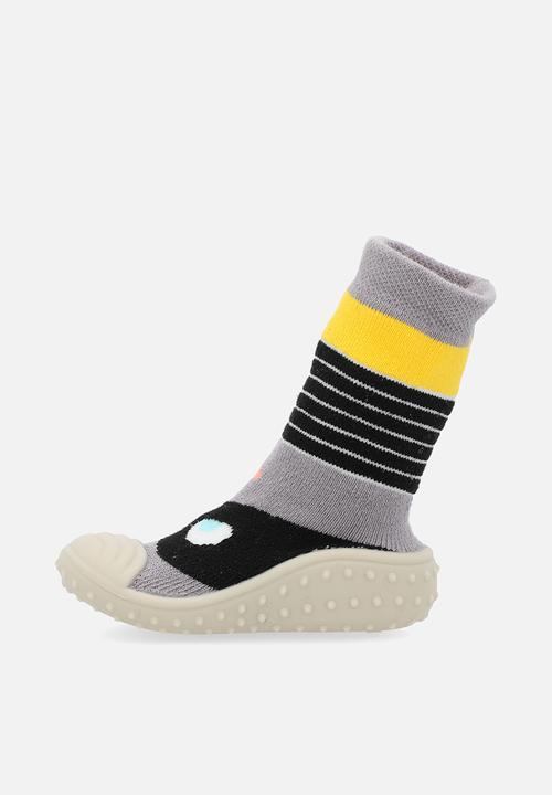 Pop Candy - Sock boot - grey/multi