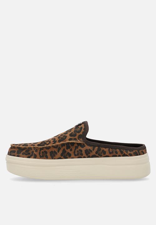 Hey Dude - Austin Lift Classic slip on - Brown Leopard