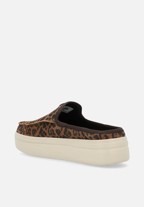 Hey Dude - Austin Lift Classic slip on - Brown Leopard