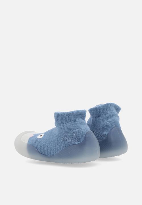 Pop Candy - Sock boot - blue & grey