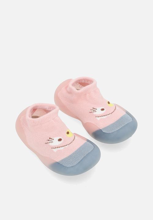 Pop Candy - Sock boot - blue & pink