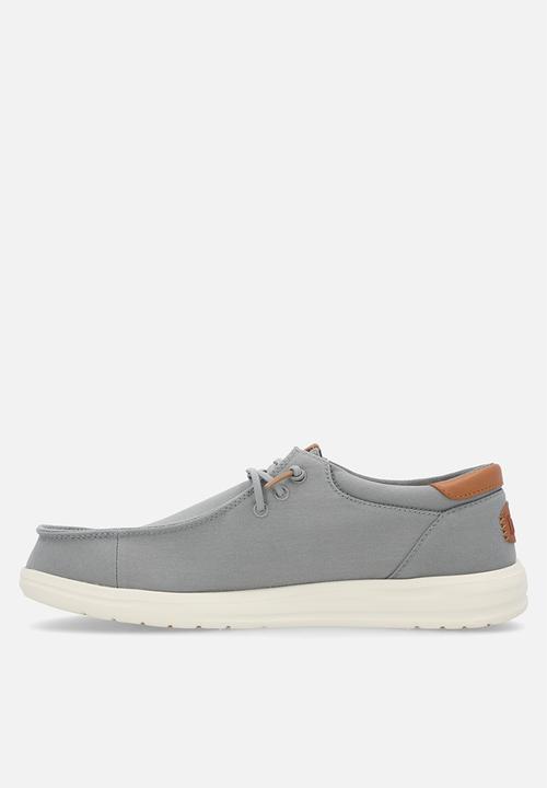 Hey Dude - Paul Canvas - Grey