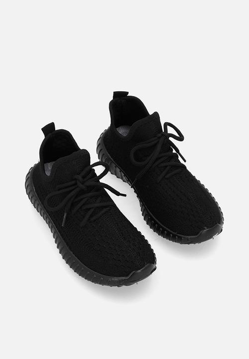 Pop Candy - Lace up sneakers - black