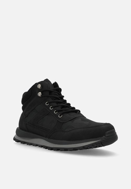 Pierre Cardin - Jethro lace up boot - black