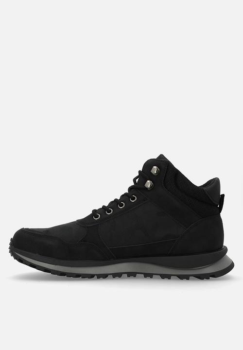 Pierre Cardin - Jethro lace up boot - black