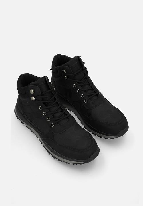 Pierre Cardin - Jethro lace up boot - black