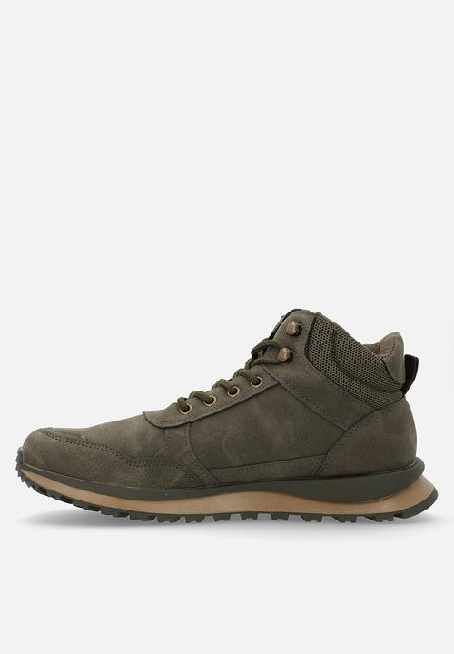 Pierre Cardin - Jethro lace up boot - olive