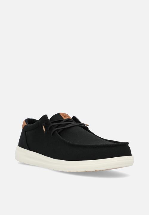 Hey Dude - Paul Canvas - Black