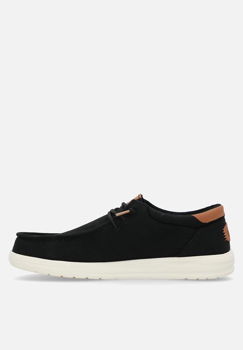 Hey Dude - Paul Canvas - Black