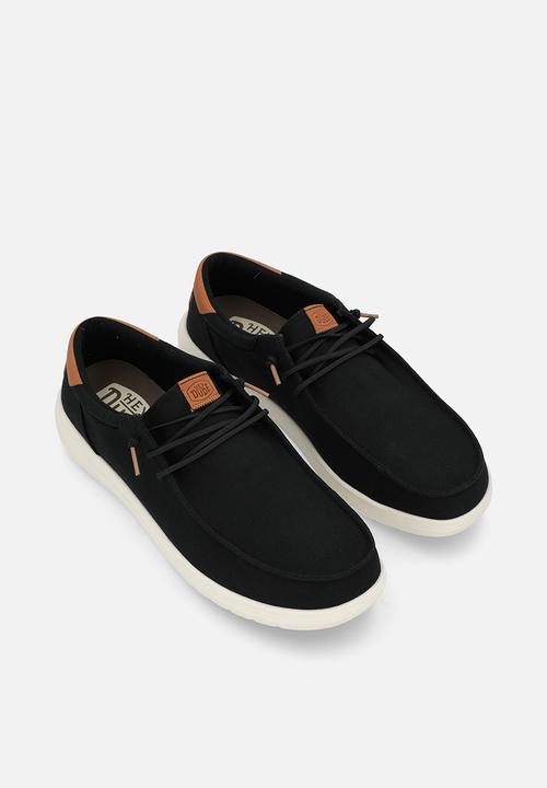 Hey Dude - Paul Canvas - Black