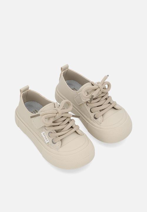 Pop Candy - Lace up sneakers - grey