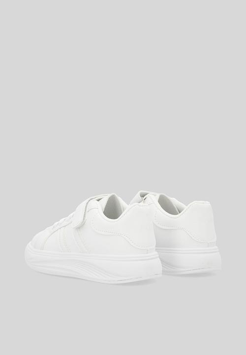 Pop Candy - Lace & velcro sneakers - white