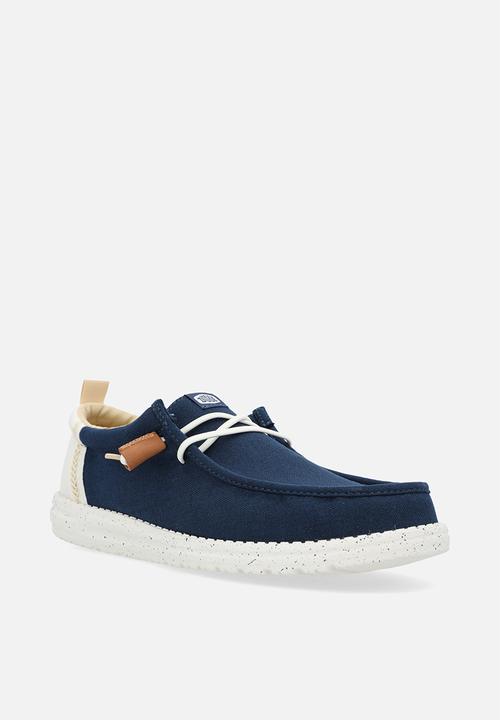 Hey Dude - Wally Summer Linen - Blue