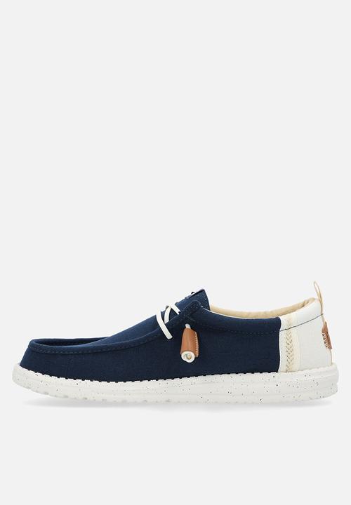 Hey Dude - Wally Summer Linen - Blue