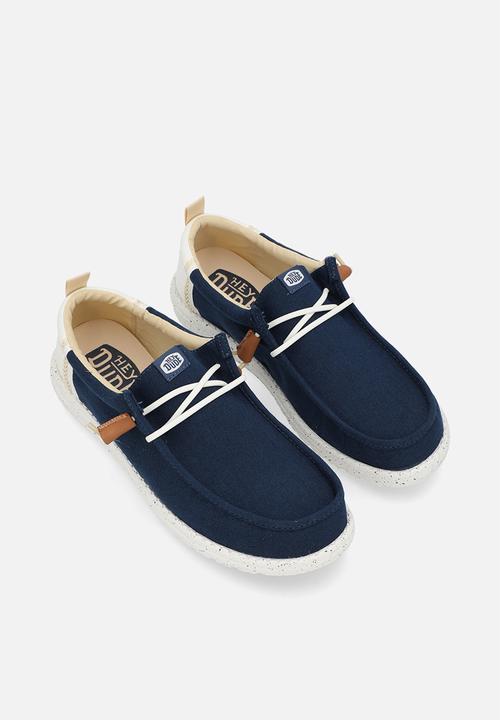 Hey Dude - Wally Summer Linen - Blue