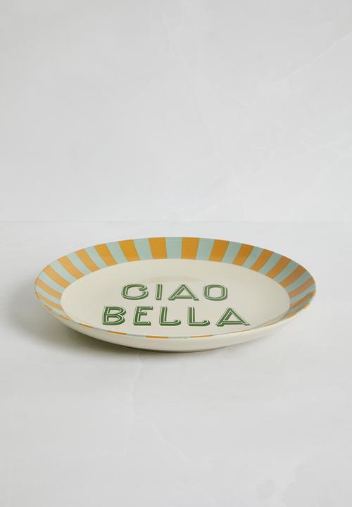 Sixth Floor - Ciao Bella plate - multi