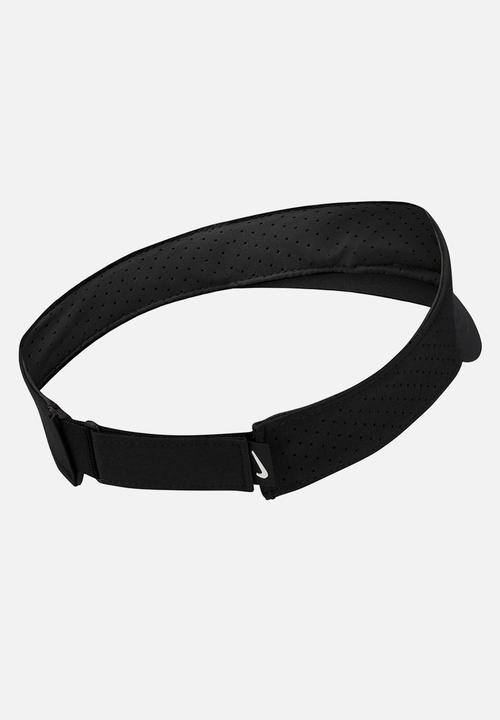 Nike - Nike Dri-FIT Ace Tennis Visor - Black/Anthracite/White