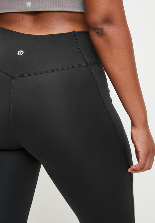 Cotton On - Plus Ultra Soft Side Pocket Full Length Tight - Black