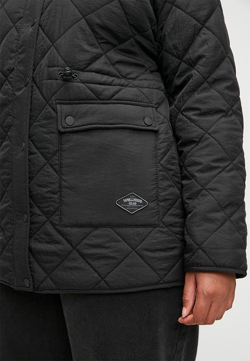Cotton On - Plus Alpine Patch Pocket Jacket - Black
