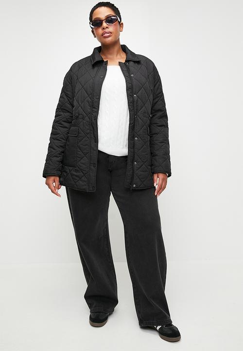 Cotton On - Plus Alpine Patch Pocket Jacket - Black