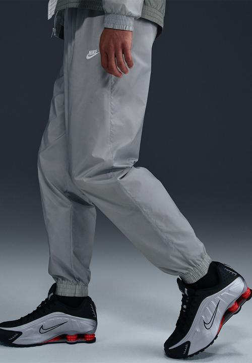 grey nike tracksuit mens set