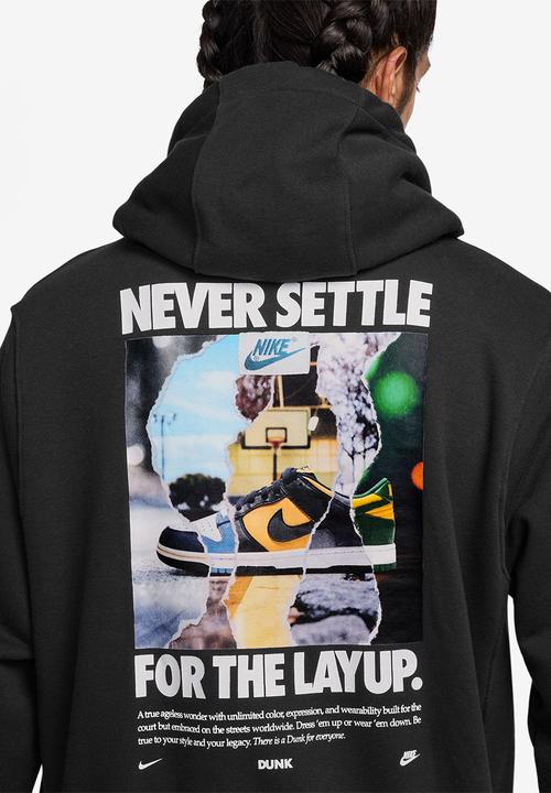Nike - NSW Club BB Pullover Dunk Hoodie - Black