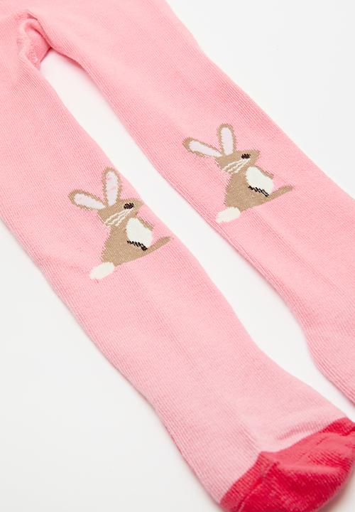 Pop Candy - 3 Piece striped set - Pink rose & white