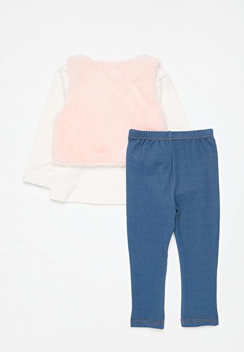 Pop Candy - 3 piece set - white/pink/blue
