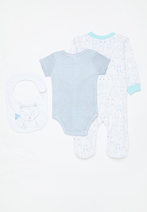 Pop Candy - 3 Piece set-grey & white