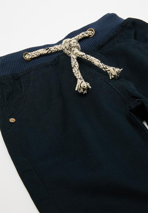 Pop Candy - Drawstring pants - dark navy