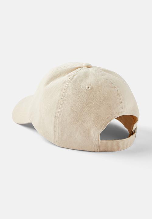 Rubi - Classic dad cap- ca charcoal/ecru