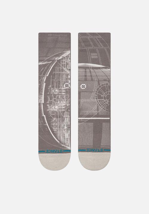 Stance Socks - Death star sw crew - grey