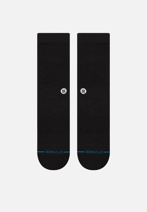 Stance Socks - Icon crew - black