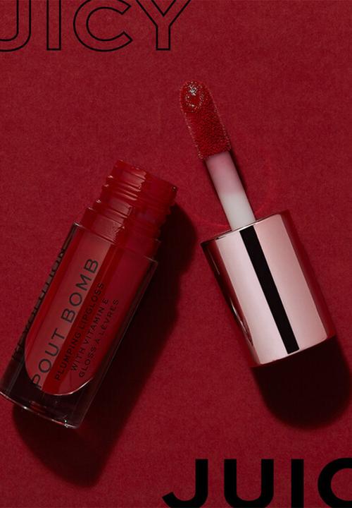 Revolution - Pout Bomb Plumping Gloss - Juicy Red