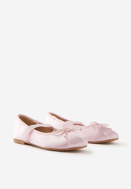 Cotton On - Olivia ballet flat - fairy pink satin