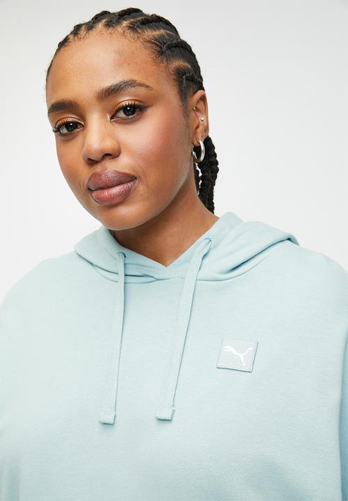 PUMA - Plus Ess Elevated Hoodie Tr - Modern Mint