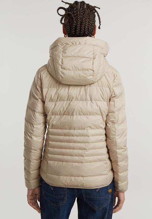 G-STAR - Light Wt Hdd Padded Jacket Wmn - Sandstorm