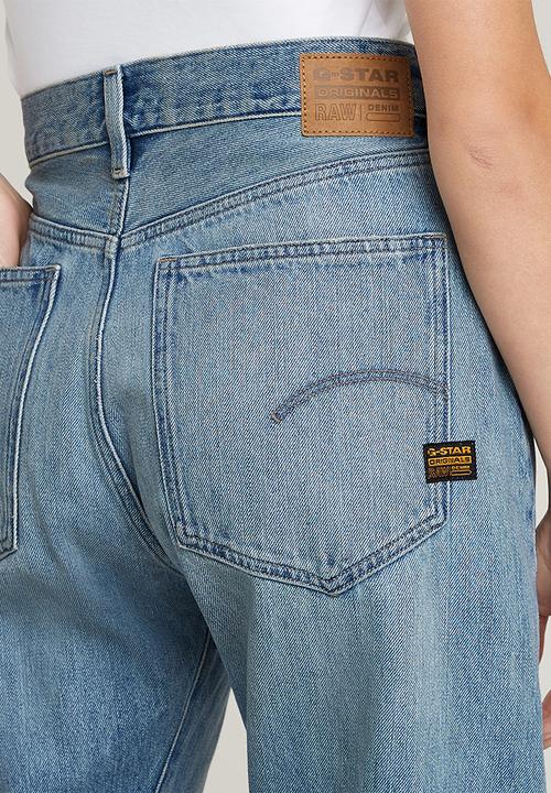 G-STAR - Bowey 3D Boyfriend Wmn - Vintage Ripped Mine Dust