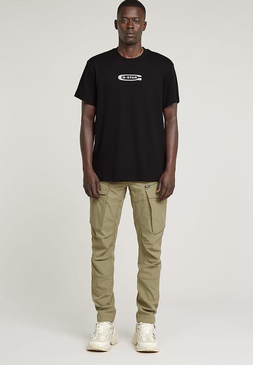 G-STAR - old skool logo r t - black