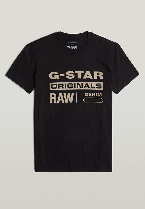 G-STAR - originals r t - black