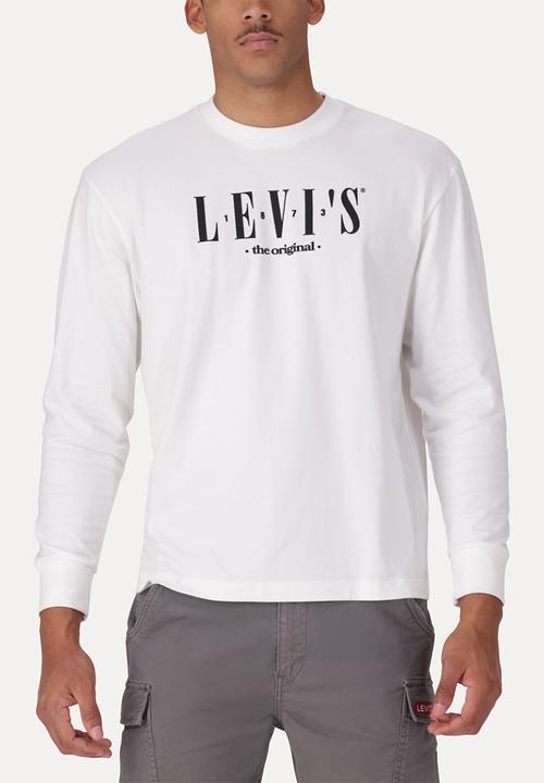 Levi’s® - Long sleeve gr authentic tee - white 