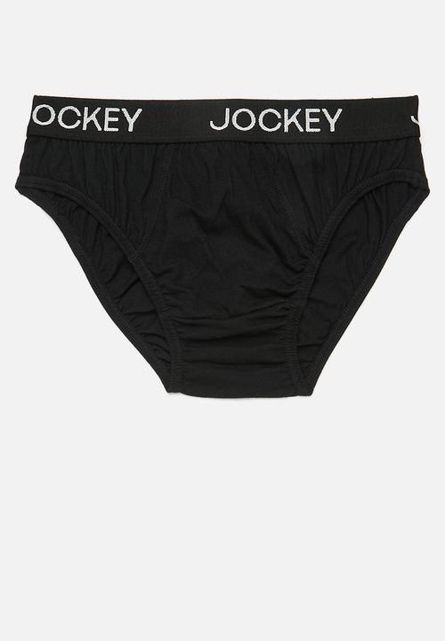 Jockey - 3 Pack fancy boys jockey brief - deep sangria