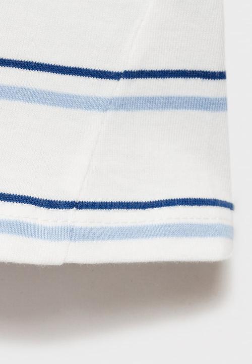 MANGO - T-shirt midblue - medium blue
