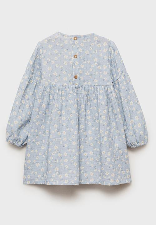 MANGO - Dress lille - light pastel blue