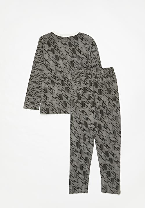 Pop Candy - Pj set - grey